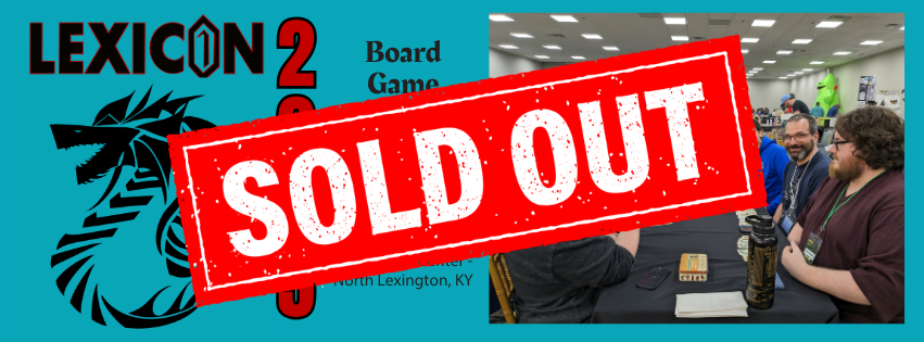 LexiCon 2025 card Sold Out